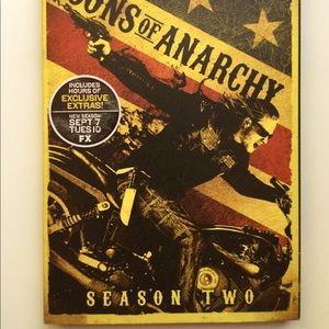 Sons of Anarchy DVD Season 2 (2010; 4-Disc Set) NWT